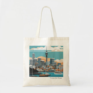 Gepersonaliseerde mooie stad tote bag