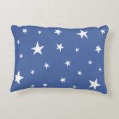 Gepersonaliseerde Moon- en Stars-Sierkussen Accent Kussen (Achterkant)