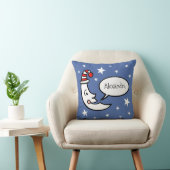 Gepersonaliseerde Moon- en Stars-Sierkussen Kussen (Stoel)