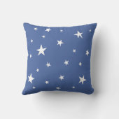 Gepersonaliseerde Moon- en Stars-Sierkussen Kussen (Achterkant)