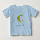 Gepersonaliseerde Moon Face Tshirt (Voorkant)