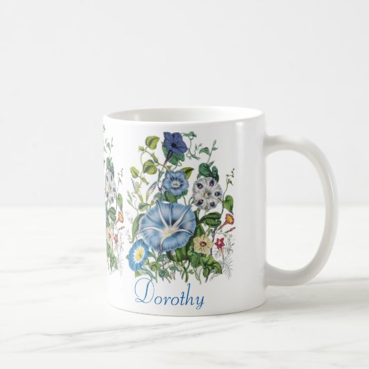 Gepersonaliseerde Morning Glories-Mok Koffiemok (Rechts)