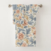 Gepersonaliseerde Morris Style Art Nouveau Floral  Bad Handdoek (Insitu)