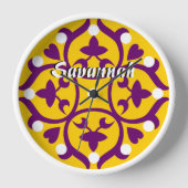 Gepersonaliseerde mosterd-medaille of kleur (Voorkant)