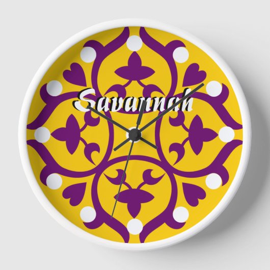 Gepersonaliseerde mosterd-medaille of kleur (Voorkant)