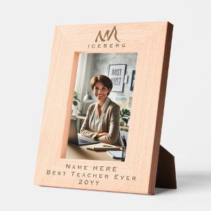 Gepersonaliseerde Motivatie Abstracte ijsbergkunst Gegraveerde Lijstjes