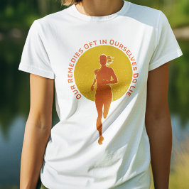 Gepersonaliseerde Motivatie prijsopgave T-shirt