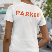 Gepersonaliseerde Motivatie prijsopgave T-shirt