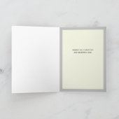 Gepersonaliseerde Mountain Scene Verjaardag Kaart (Binnen)