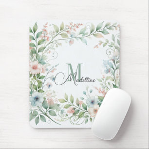 Gepersonaliseerde Mousepad met wilde bloemen   Ini Muismat