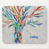 Gepersonaliseerde Mozaïekboom Muismat (Voorkant)