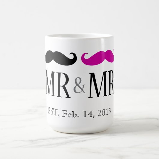 Gepersonaliseerde MR- en MR-Mokken Koffiemok (Center)