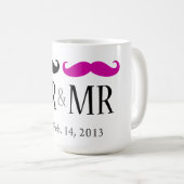 Gepersonaliseerde MR- en MR-Mokken Koffiemok (Voorkant rechts)