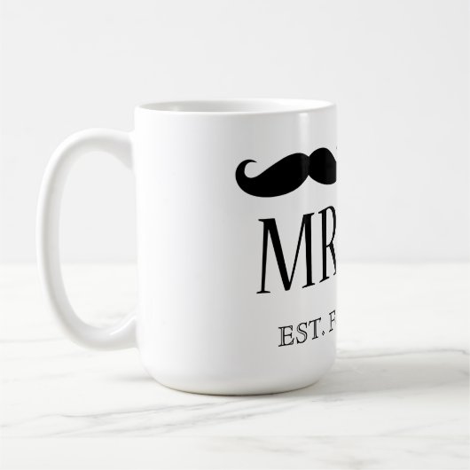 Gepersonaliseerde MR- en MR-Mokken Koffiemok (Links)