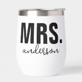 Gepersonaliseerde MRS Naam Bruiloft Pas getrouwd (Links)