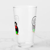 Gepersonaliseerde Ms Penguin Afrikaanse Diaspora P Glas (Links)