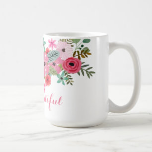 Gepersonaliseerde mug, moderne Hallo Koffiemok
