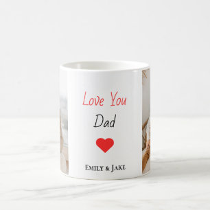 Gepersonaliseerde Mug Vaderdag cadeau met Kinder n Koffiemok