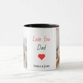 Gepersonaliseerde Mug Vaderdag cadeau met Kinder n Mok