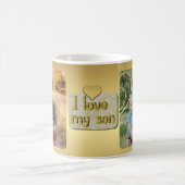 Gepersonaliseerde Mug voor mijn zoon van mam Koffiemok (Center)