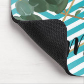 Gepersonaliseerde Muismat Geometrisch Roos Chevron (Hoek)