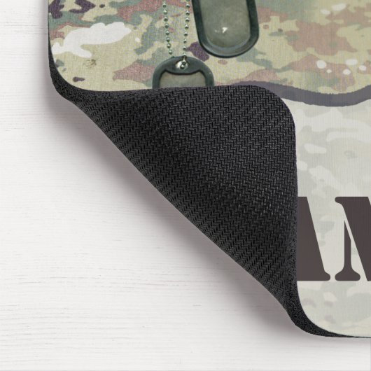 Gepersonaliseerde Muismat Leger OCP Camo Uniform C (Hoek)