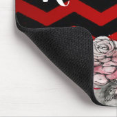 Gepersonaliseerde Muismat schedel Roos Gotische Ch (Hoek)