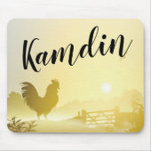 Gepersonaliseerde Muismat Sunny Morning Boerderij (Voorkant)