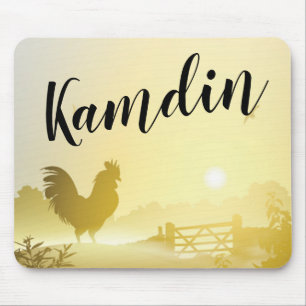 Gepersonaliseerde Muismat Sunny Morning Boerderij 