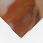 Gepersonaliseerde multi-gekleurde pompoen patch fleece deken (Hoek)