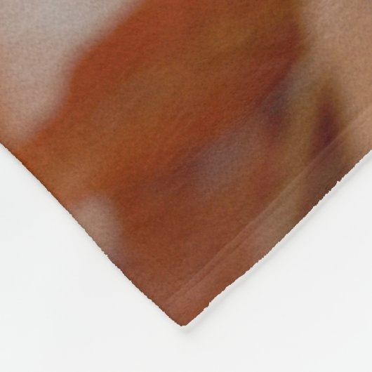 Gepersonaliseerde multi-gekleurde pompoen patch fleece deken (Hoek)