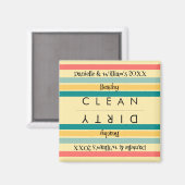 Gepersonaliseerde Multicolor Laten we Beachy halen Magneet (Voorkant / Achterkant)