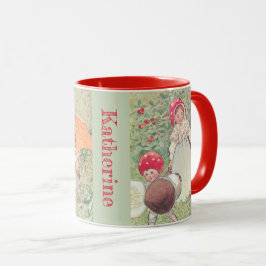 Gepersonaliseerde Mushroom Fairytale Elsa Beskow M Mok