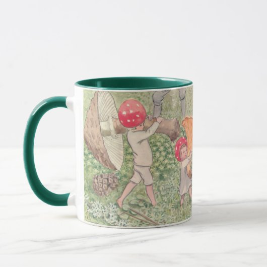 Gepersonaliseerde Mushroom Fairytale Elsa Beskow M Mok (Links)