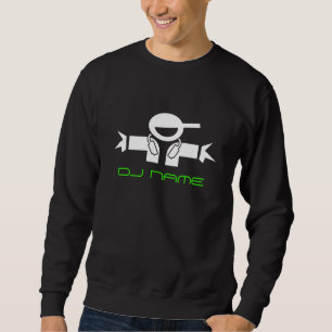 Gepersonaliseerde Music DJ sweatshirt   Naam Djay