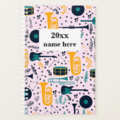 Gepersonaliseerde Music Teacher Planner (Voorkant)