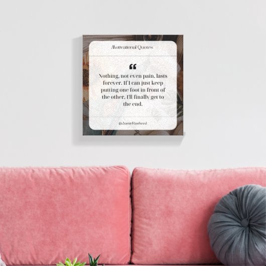 Gepersonaliseerde muurkunst Design die tot u sprek Canvas Afdruk (Insitu (Woonkamer))