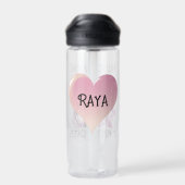 Gepersonaliseerde Muziek Gaming en Kitty Cat Anime Waterfles (Achterkant)