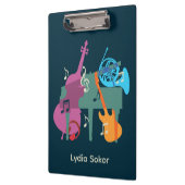 Gepersonaliseerde muziek-thema klembord (Links)