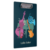 Gepersonaliseerde muziek-thema klembord (Rechts)