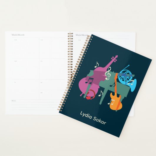 Gepersonaliseerde muziek-thema planner (Display)
