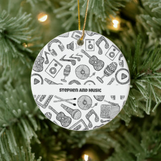 Gepersonaliseerde muziekinstrumenten Muziek Access Keramisch Ornament