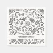 Gepersonaliseerde muziekinstrumenten Muziek Access Servet (Voorkant)