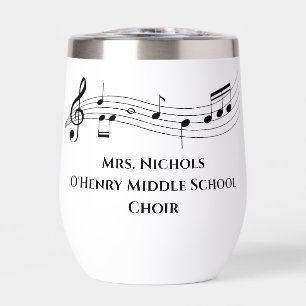 Gepersonaliseerde muziekleraar Muzikale noten