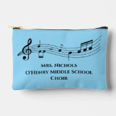 Gepersonaliseerde muziekleraar Muzikale noten Etui (Voorkant)