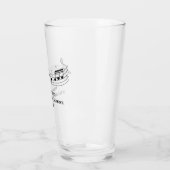 Gepersonaliseerde muziekleraar Muzikale noten Glas (Links)