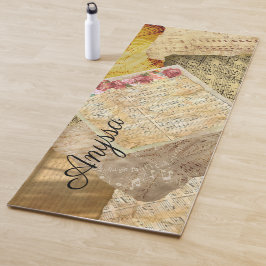 Gepersonaliseerde muzieknoten  yogamat