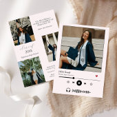 Gepersonaliseerde Muziekspeler Klasse van 2025 afs Kaart