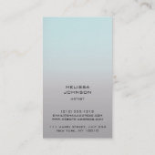 Gepersonaliseerde muzikant Compositor Vocalist Omb Visitekaartje (Achterkant)