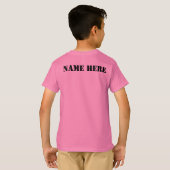 Gepersonaliseerde MVP T-Shirt w/name op rug (Achterkant volledig)